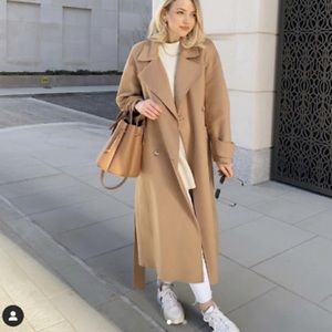 Zara Wool Blended Coat